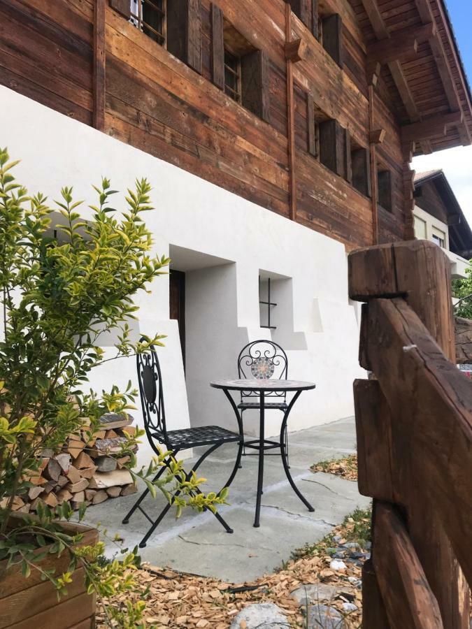 Chez « Adele » Leilighet Ayent Eksteriør bilde